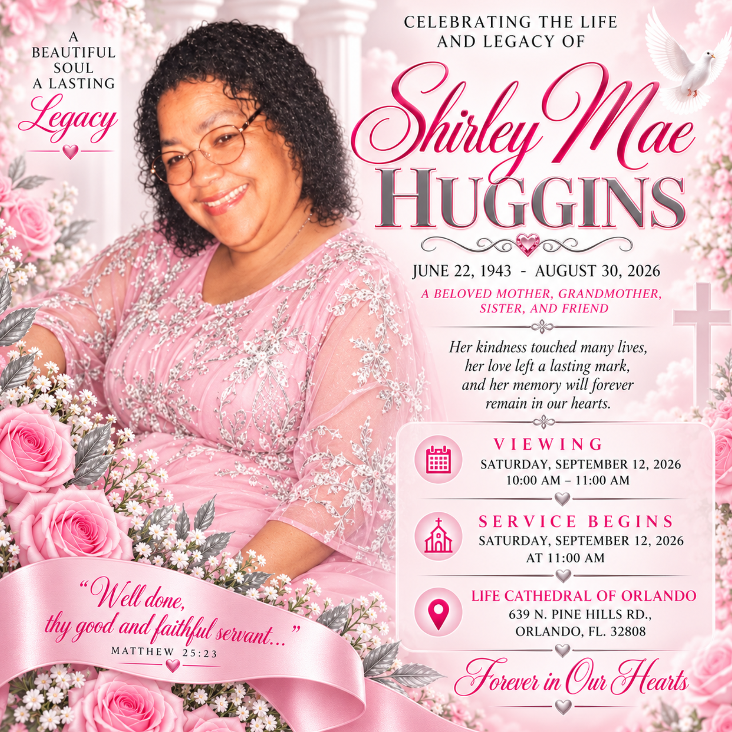 Shirley Mae Huggins